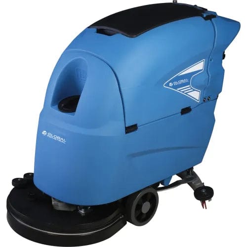 Centerline Dynamics Scrubbers & Floor Machines Global Industrial™ Auto Floor Scrubber With Traction Drive, 20" Cleaning Path