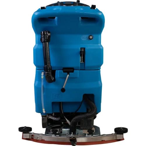 Centerline Dynamics Scrubbers & Floor Machines Global Industrial™ Auto Floor Scrubber With Traction Drive, 20" Cleaning Path