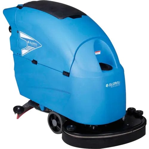 Centerline Dynamics Scrubbers & Floor Machines Global Industrial™ Auto Floor Scrubber With Traction Drive, 26" Cleaning Path