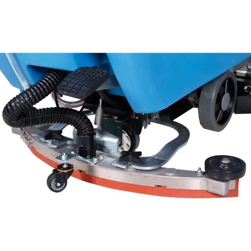 Centerline Dynamics Scrubbers & Floor Machines Global Industrial™ Auto Floor Scrubber With Traction Drive, 26" Cleaning Path