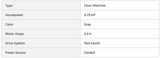 Centerline Dynamics Scrubbers & Floor Machines Oreck® Orbiter Floor Machine, 13" Cleaning Path