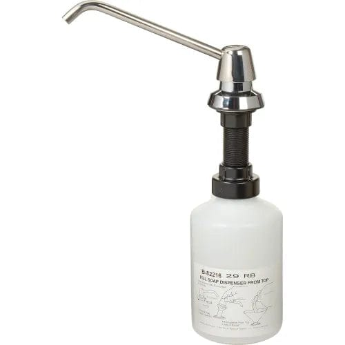 Centerline Dynamics Soap & Sanitizer Dispensers Bobrick® 20-oz. Liquid & Lotion Soap Dispenser - 6" Spout - B-82216