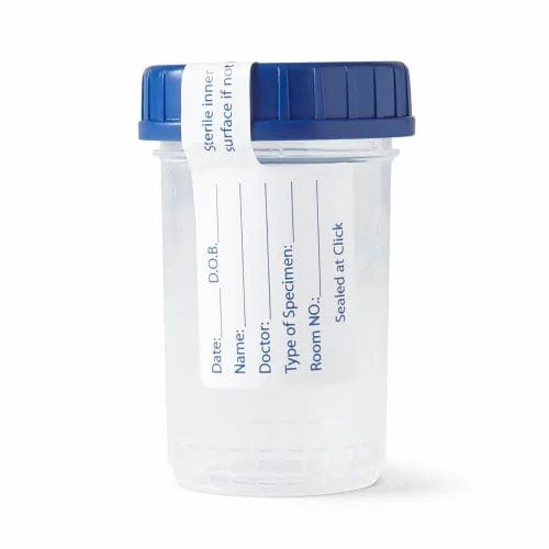 Centerline Dynamics Specimen Bags & Containers Click-N-lose Pneumatic Tube Specimen Container w/ Tamper-Evident Seal, 4 oz., Pack of 300