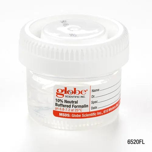 Pre-Filled Container, 40mL (1.34 oz.), Click Close Lid, Attached Hazar ...