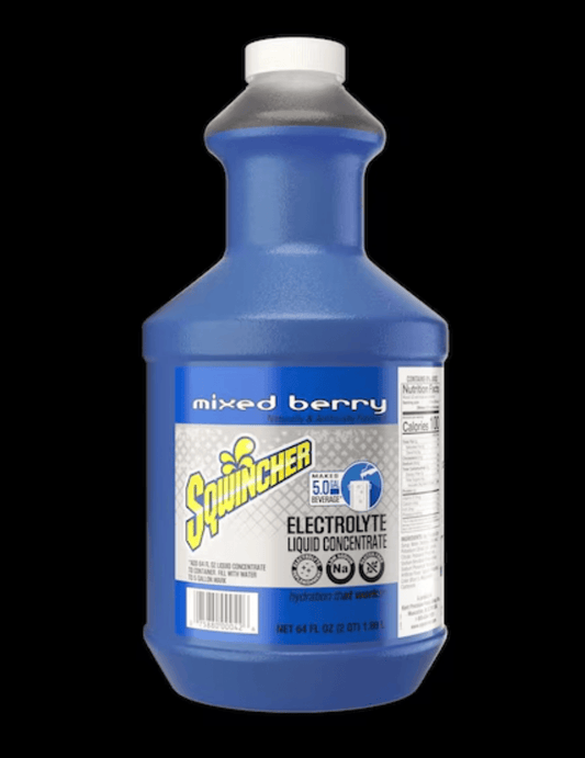Centerline Dynamics Sports Drink 64oz Mixed Berry Liquid Concentrate