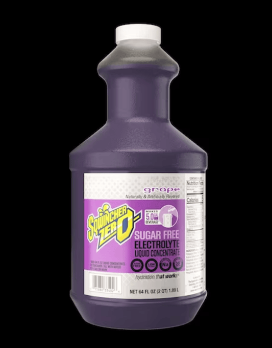 Centerline Dynamics Sports Drink 64oz Zero Grape Liquid Concentrate