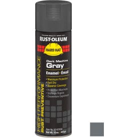 Centerline Dynamics Spray Paint High Performance V2100 Rust Prevent Enamel Aerosol, Dark Machine GY, 15 oz.