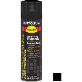 Centerline Dynamics Spray Paint High Performance V2100 Rust Prevent Enamel Aerosol, Semi-Gloss Black, 15 oz.