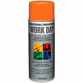 Centerline Dynamics Spray Paint Industrial Work Day Enamel Paint Orange