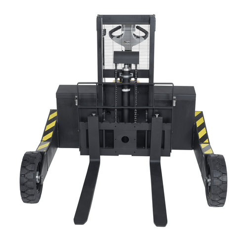 Centerline Dynamics Stackers Vestil Steel Rough Terrain Stacker 35 Raised Height 3000 Lb Capacity