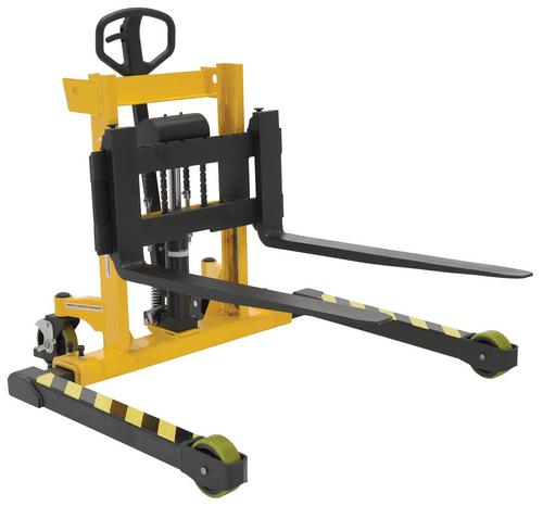 Centerline Dynamics Stackers Vestil Steel Stacker Manual Pump 2 - 35 In. 3,000 Lb. Capacity