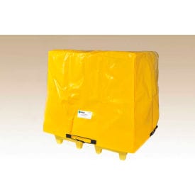 Centerline Dynamics Tarps & Sheeting Spill Containment Cover 4-Drum Poly Spillpallet 6000 56-1/2" x 56-1/2" x 44" 5001-TARP