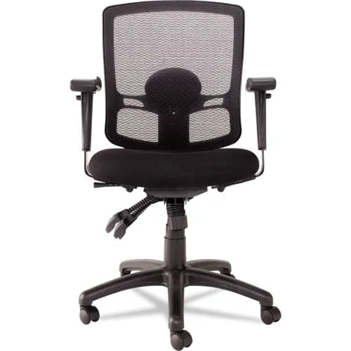 Centerline Dynamics Task & Desk Chairs Petite Mesh Office Chair - Fabric - Mid Back - Black - Etros Series