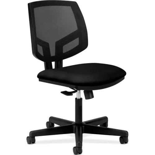 Centerline Dynamics Task & Desk Chairs Volt Task Chair - Mesh Computer Chair for Office Desk - Black