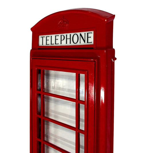 Centerline Dynamics Telephone Booth British Red Telephone Booth Box Door Front Cast No Rust Aluminum English Style