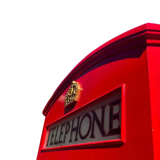 Centerline Dynamics Telephone Booth Rainbow Flag English Style Phone Telephone Booth English Pride