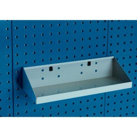 Centerline Dynamics Toolboard Shelf Bott 14014006.16 Toolboard Shelf For Perfo Panels, 35"Wx6"D, Sloping Parts Shelf