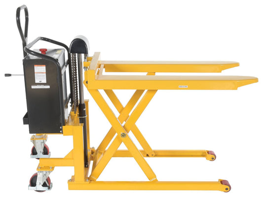 Centerline Dynamics Tote Lifters Vestil Steel Tote-A-Load DC Powered Fork Size 27 In. x 43 In. 2,200 Lb. Capacity
