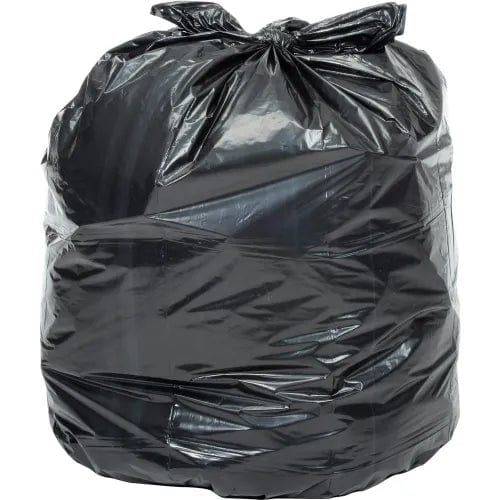 Centerline Dynamics Trash & Recycling 2X Heavy Duty Black Trash Bags - 40 to 45 Gal, 1.7 Mil, 100 Bags/Case