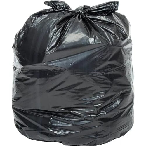 Centerline Dynamics Trash & Recycling Light Duty Black Trash Bags - 12 to 16 Gal, 0.23 Mil, 1000 Bags/Case