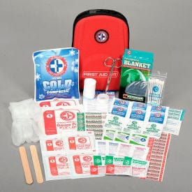 Centerline Dynamics Travel First Aid Kit First Aid Kit, 88 Pieces, Auto Travel Kit