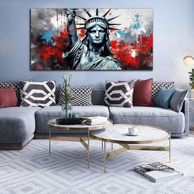 Statue of Liberty Poster Canvas Wall Art 30x60 in– Centerline Dynamics