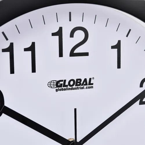 Centerline Dynamics Wall Clocks Black Wall Clock 12, Glass Face