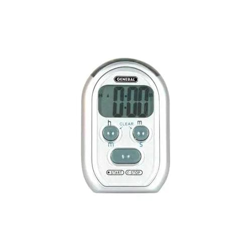 Centerline Dynamics Wall Clocks Digital Count-Up/Count-Down Timer With Audible Beeper, Red Led & Vibration Alarm - Pkg Qty 5