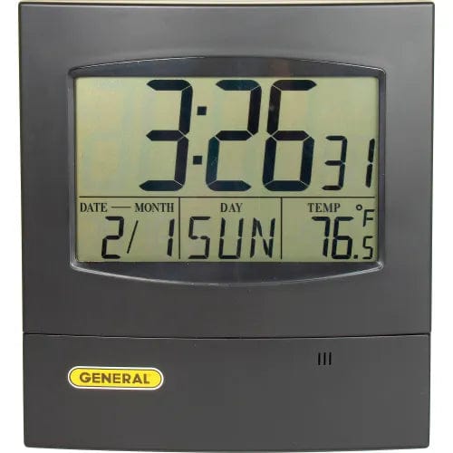 Centerline Dynamics Wall Clocks Jumbo Display Wall Clock w Calendar