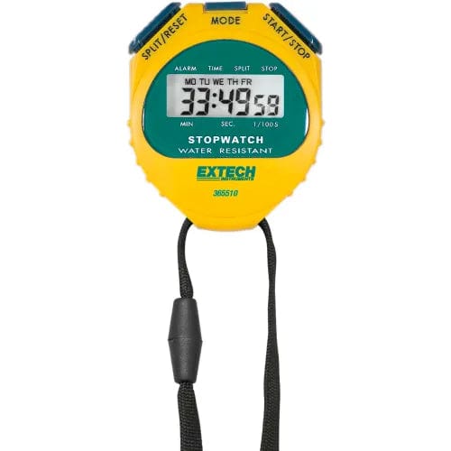 Centerline Dynamics Wall Clocks Stopwatch/Clock, Yellow