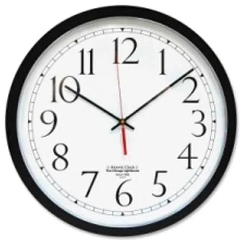 Centerline Dynamics Wall Clocks The Chicago Lighthouse Atomic Clock 16.5" Black