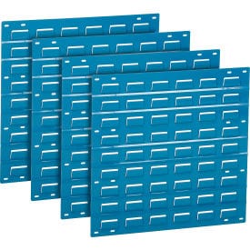 Centerline Dynamics Wall Panel Without Bins Global Industrial Wall Panel - Louvered - Without Bins 18x19 Blue