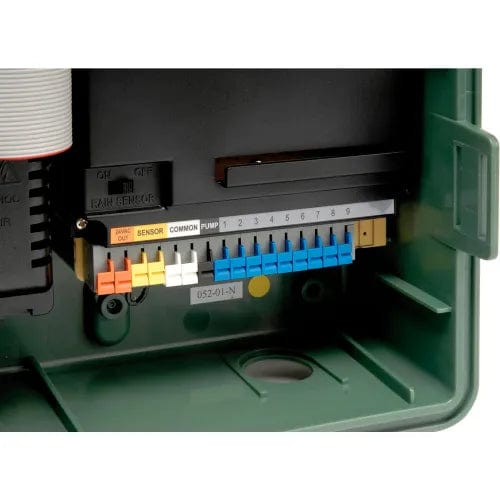 Orbit 57594 Easy Dial 4-Station Indoor Sprinkler Controller - Green Lawn Irrigation Timer