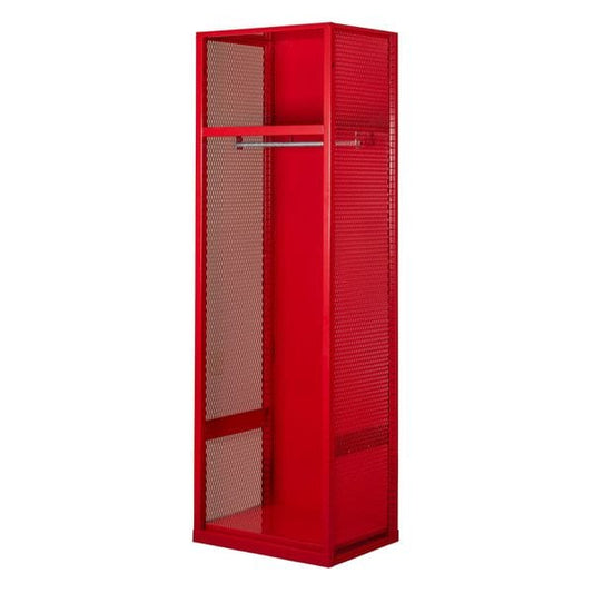 Centerline Dynamics Welded Sport Lockers Hallowell Welded Sport Lockers, 24"W x 18"D x 74-3/4"H Open Front, 1-wide, Base Model