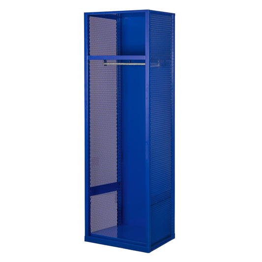 Centerline Dynamics Welded Sport Lockers Hallowell Welded Sport Lockers, 24"W x 18"D x 74-3/4"H Open Front, 1-wide, Base Model