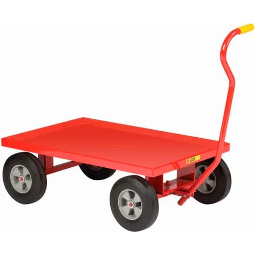 Centerline Dynamics Wheelbarrows & Garden Carts Little Giant® Nursery Wagon Truck LW-2436-10 - Steel Deck - 10 x 2.75 Rubber Wheel
