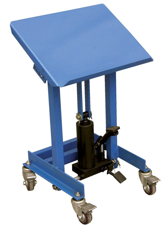 Centerline Dynamics Work Positioners Vestil Steel Hydraulic Work Positioner 20 In. x 16 In. 330 Lb. Capacity