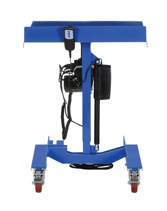 Centerline Dynamics Work Positioners Vestil Steel Linear Actuated Tilt Table 24 In. x 24 In. 300 Lb. Capacity