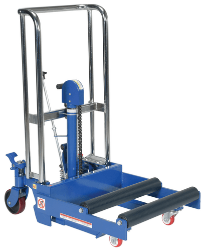 Centerline Dynamics Work Positioners Vestil Steel Roller Work Positioner 21 In. Roll Diameter 800 Lb. Capacity