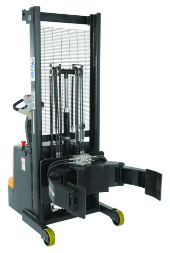 Centerline Dynamics Work Positioners Vestil Steel Vertical Roll Gripper/Rotator 72 In. Raised Height 800 Lb. Capacity